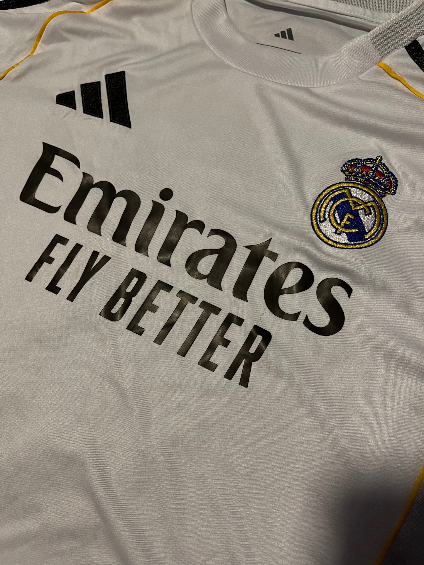 Bellingham 25/26 Real Madrid home shirt