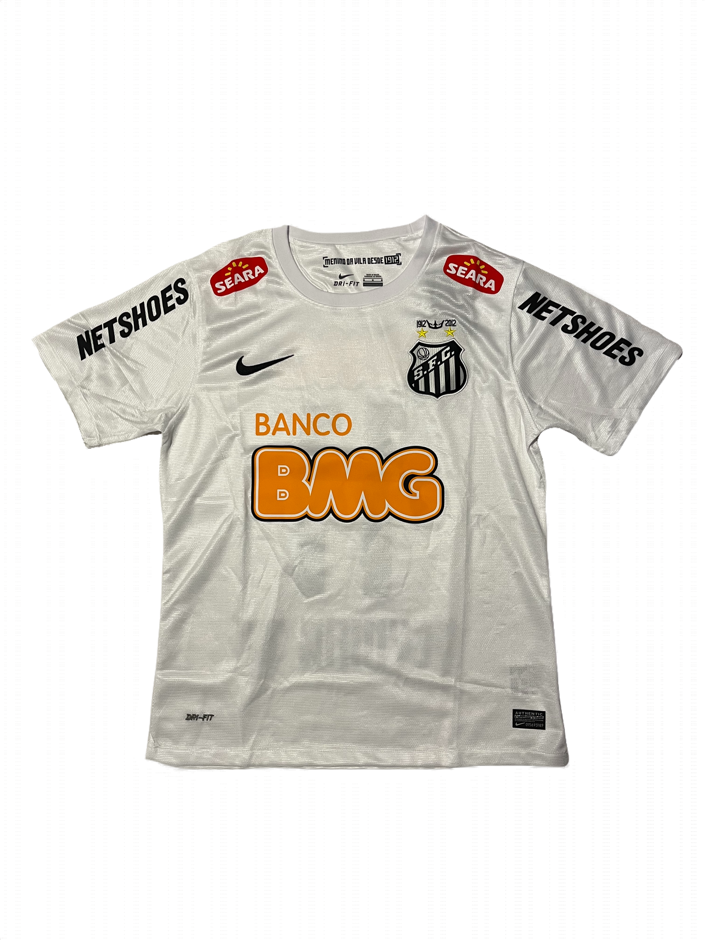 Neymar Jr 11/12 Santos home shirt